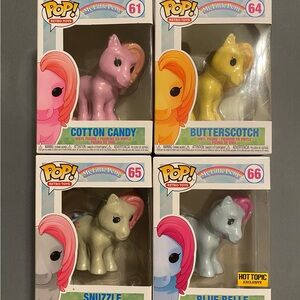 My Little Pony Funko Pop Lot of 4